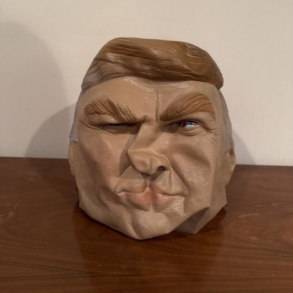 Donald Trump President funny latex mask for halloween costume cosplay party